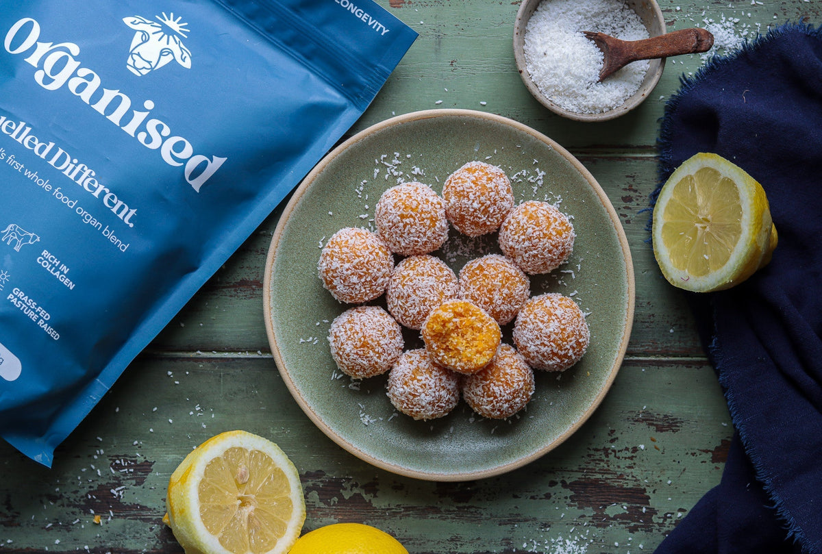 Lemon & Ghee Bliss Balls