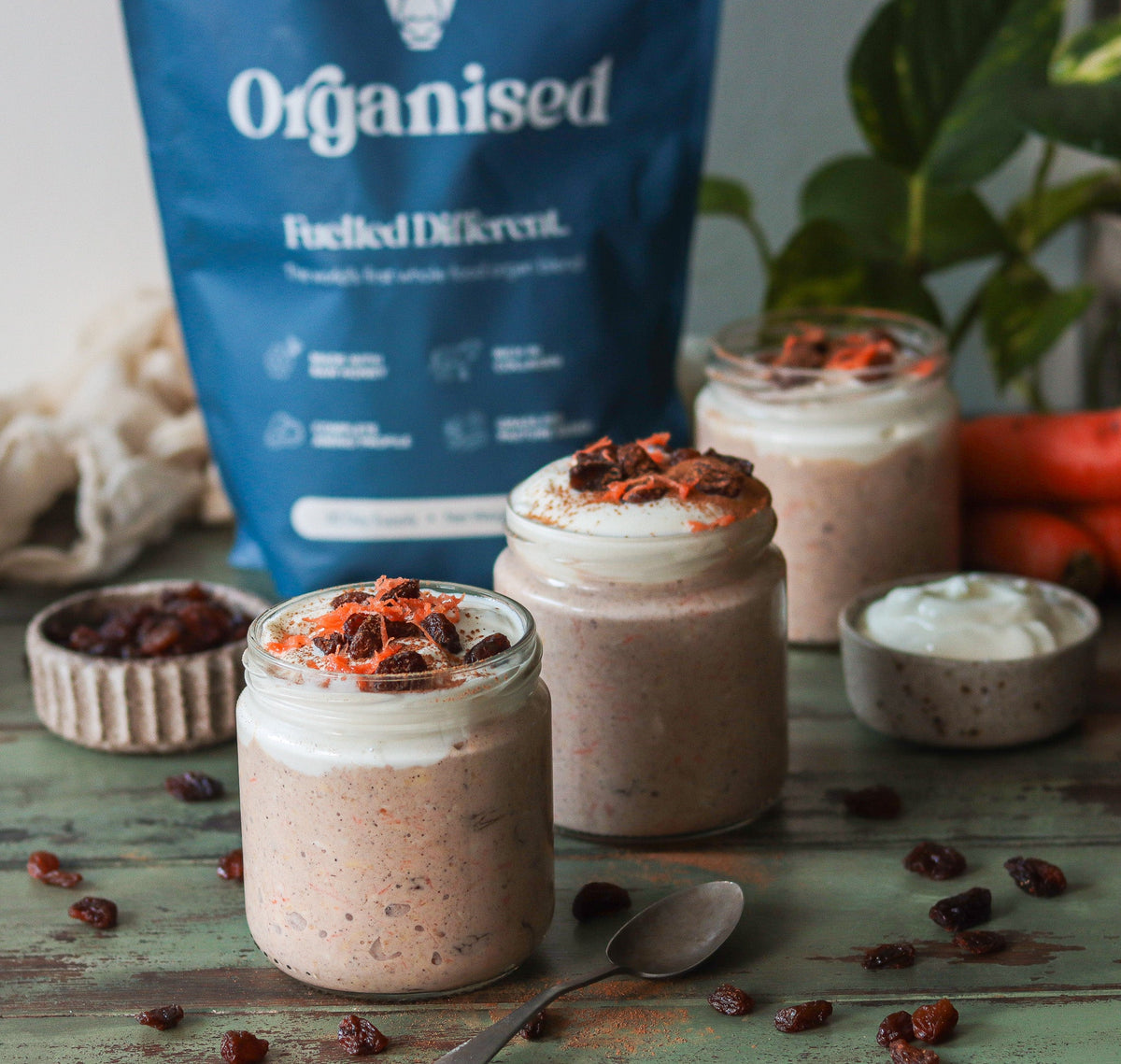 Carrot Cake Overnight Oats