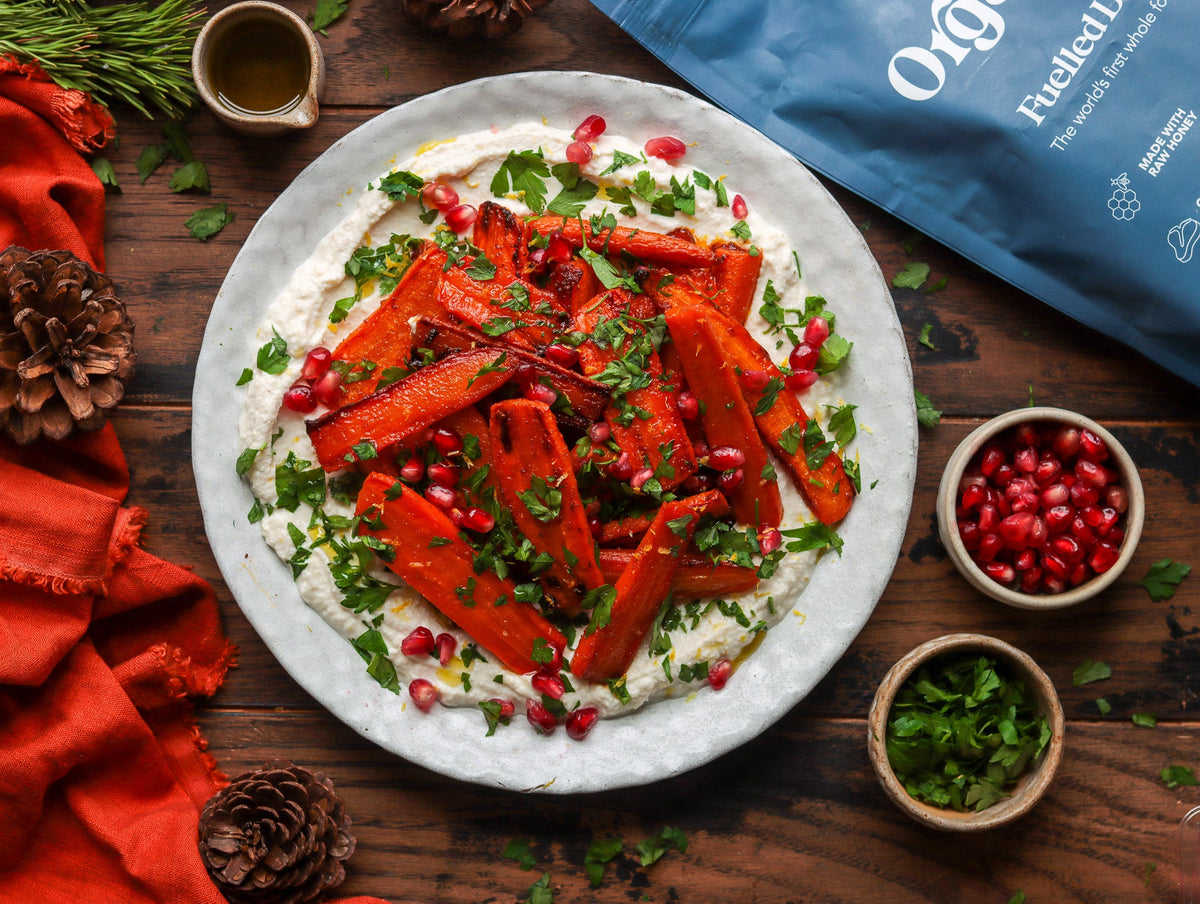 Festive Carrots With Whipped Ricotta