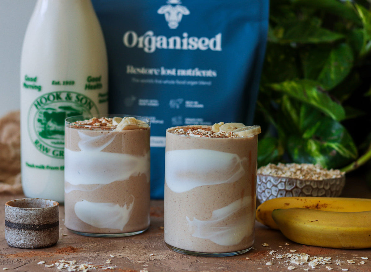 Raw Milk Breakfast Smoothie
