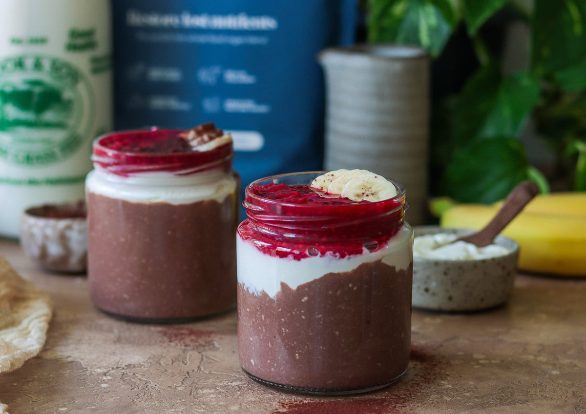 Raw Milk Chocolate Overnight Oats