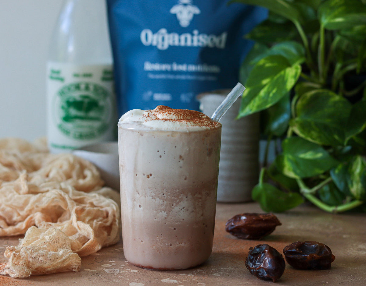 Raw Milk Caramel Frappuccino