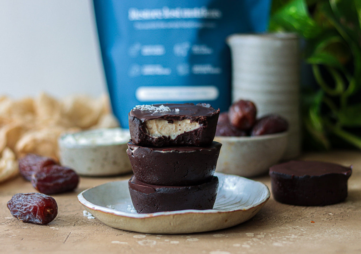 Mini No Bake Chocolate Cheesecakes
