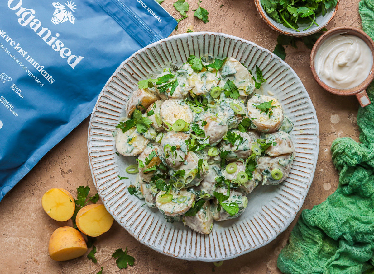 Potato & Beef Organs Salad