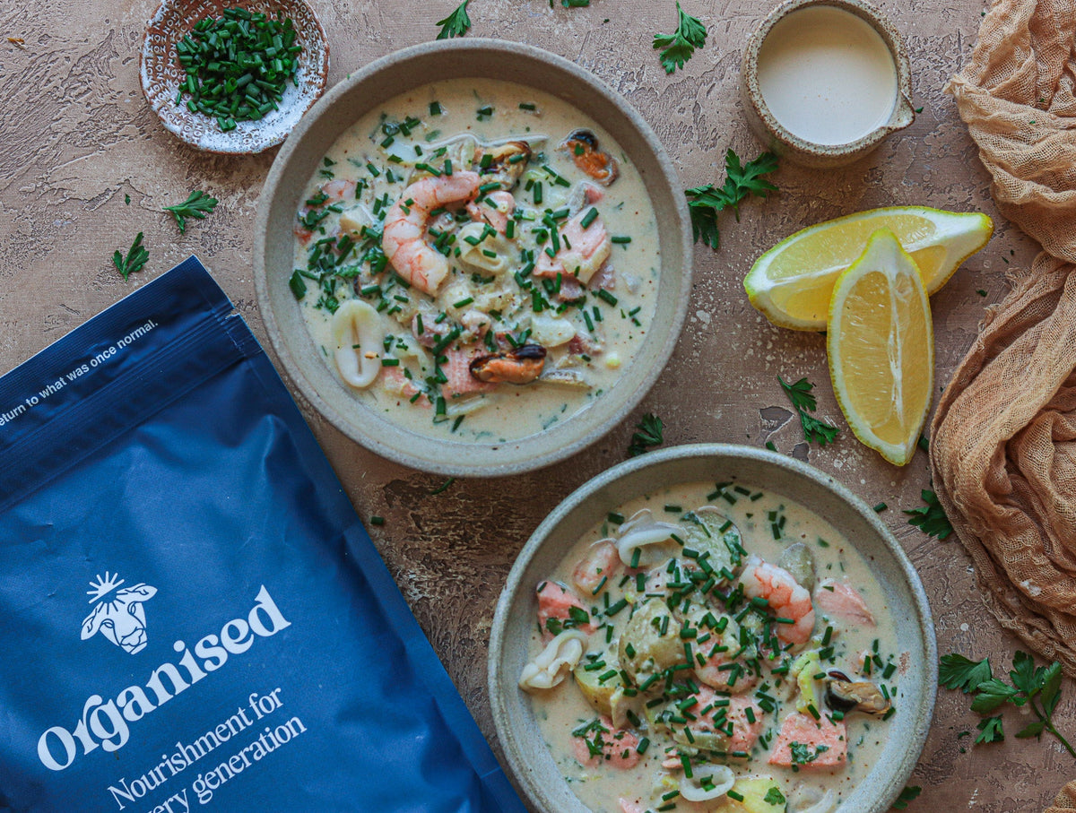 Beef Organs & Seafood Chowder